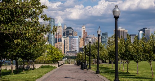 Liberty State Park in New Jersey