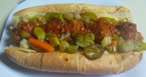 A sub sandwich