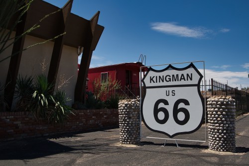 Kingman Route 66 sign