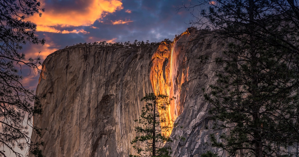 The Yosemite Firefall in Northern California May Be Visible Again This February