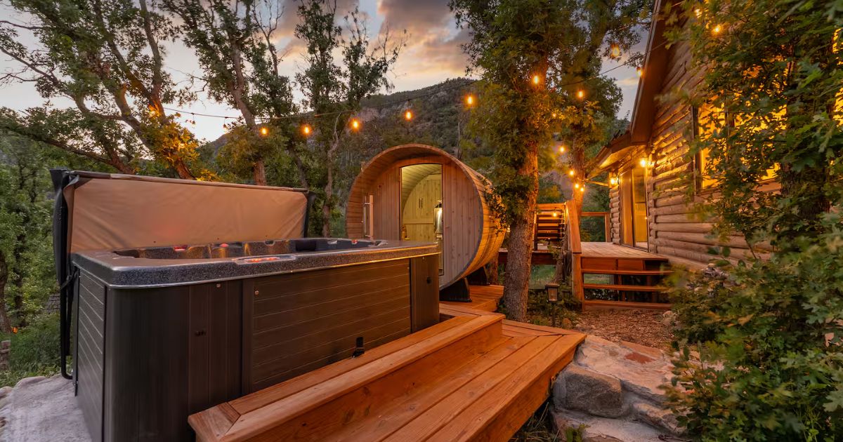 The Colorado Airbnb With a Next-Level Private Barrel Sauna That Redefines Cozy Season