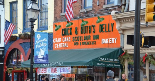 exterior of chicky and ruth's deli in maryland