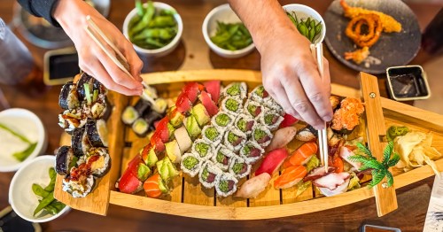 All you can eat sushi restaurant, Izumi, in Iowa