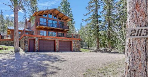 A chalet home in Lead, South Dakota, that looks like North Tyrol.