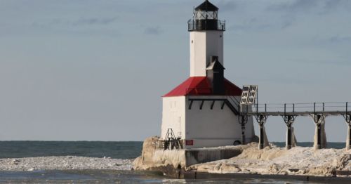 Michigan City Lighthouse in Indiana