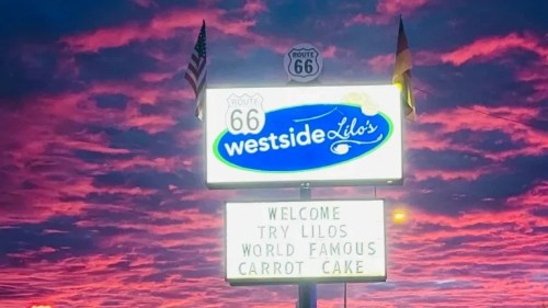 Sign that reads Westside Lilo's Cafe