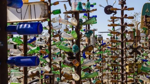 Bottle tree ranch on route 66 california