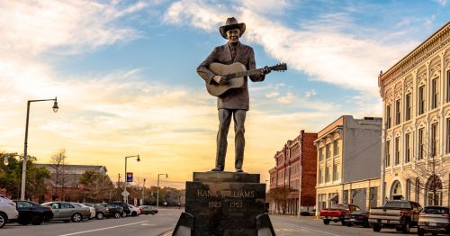 Hank Williams Memorial in Montgomery, AL