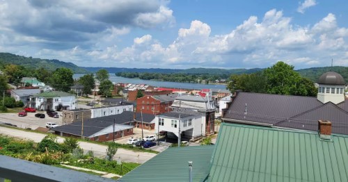 Maysville, a small historic town in Kentucky.