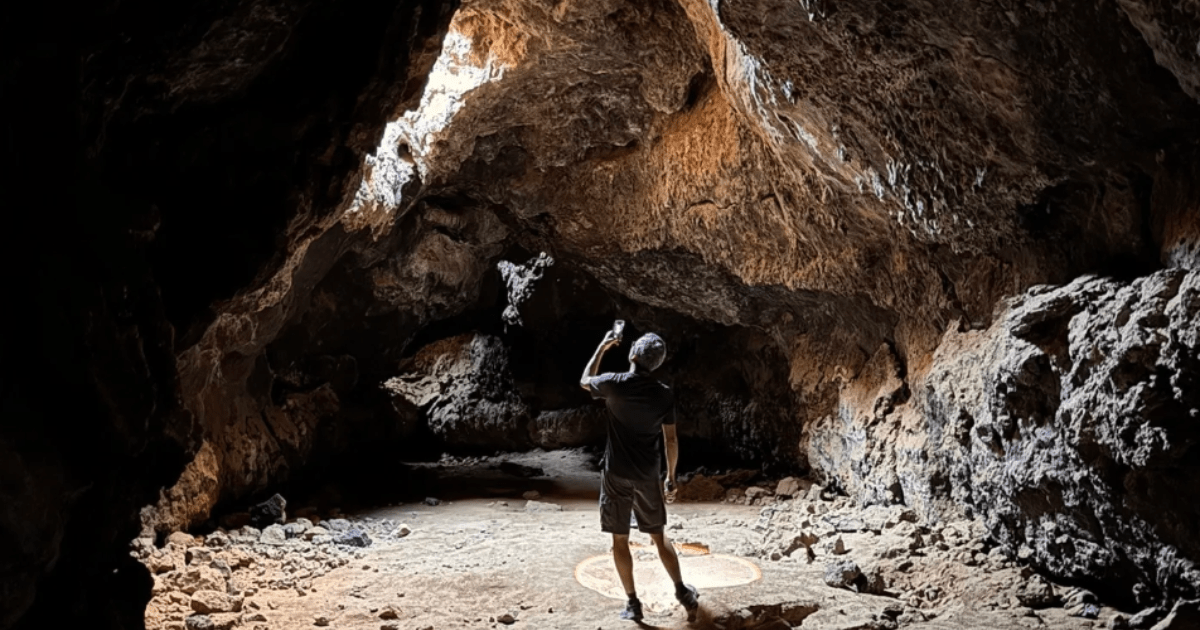 You Have to Experience This Lava Tube Cave Hike in Southern California for Yourself