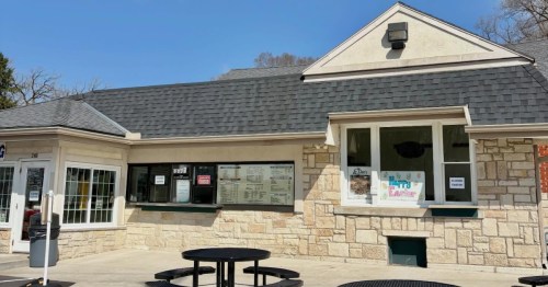 The exterior of LeDuc's Frozen Custard in Wales, Wisconsin