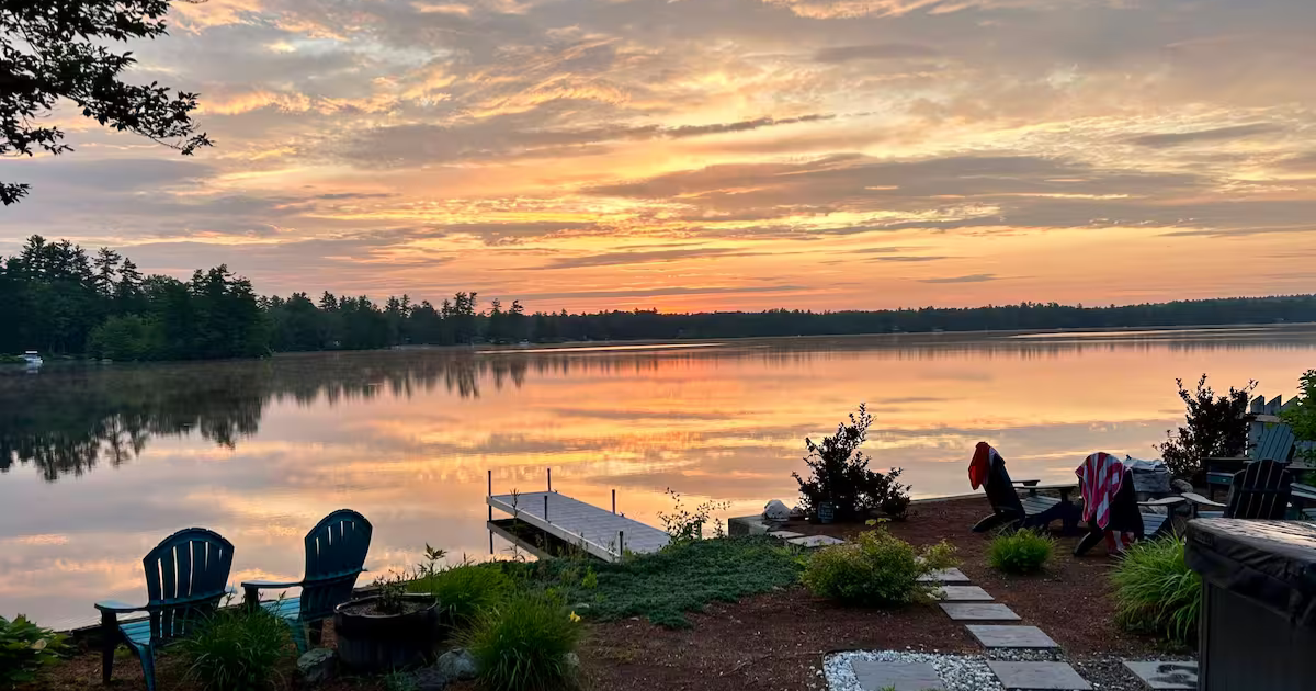 5 Waterfront New Hampshire Rentals So Stunning They Don’t Feel Real