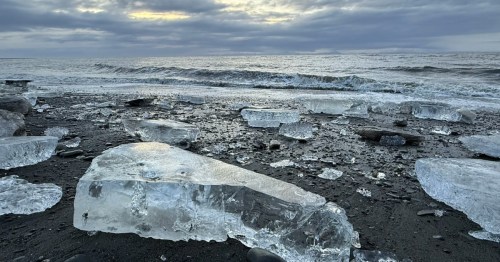Ninilchik Beach Trail at Deep Creek State Recreation Area in Alaska.