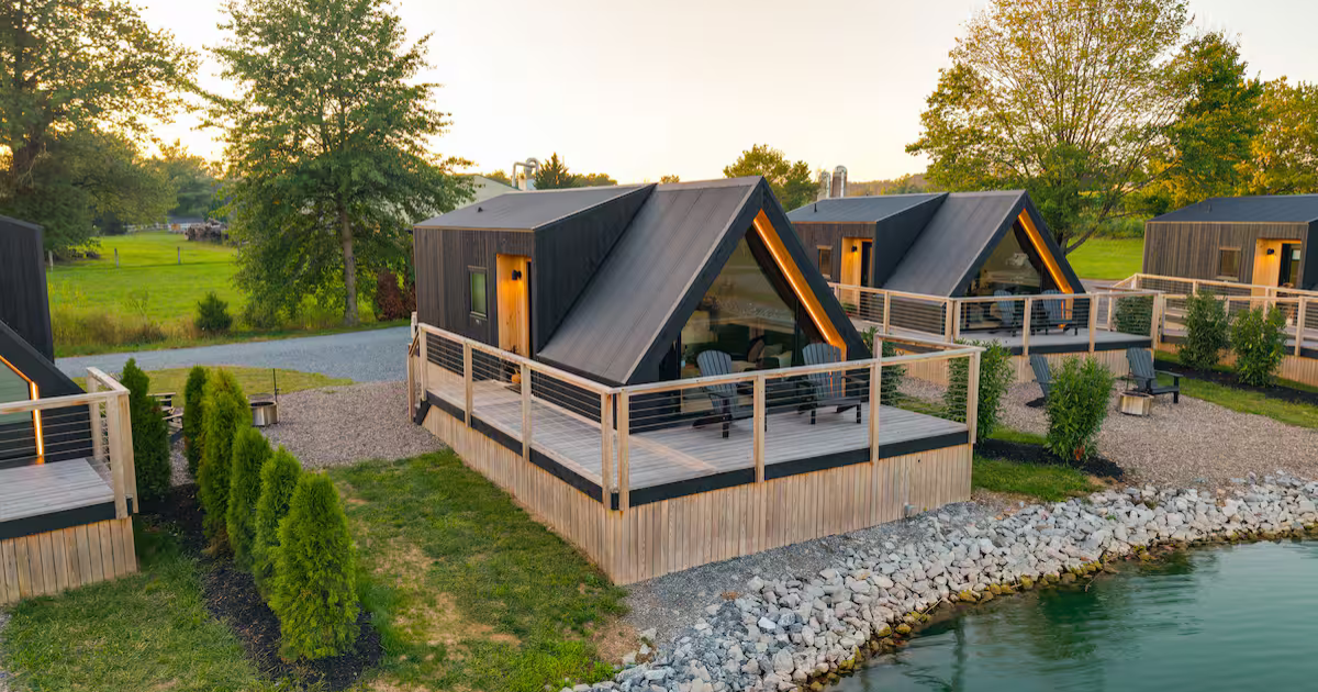 This Waterfront Pennsylvania Rental Is So Stunning, It Feels Like Something Out of a Dream