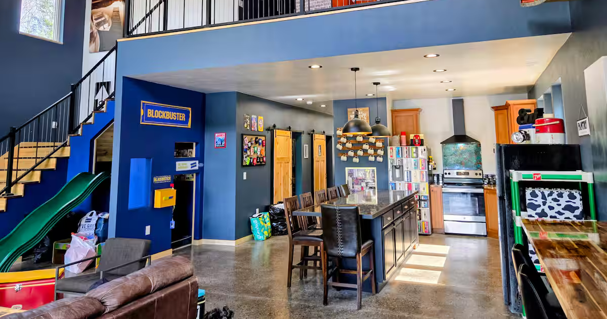 There’s a Blockbuster-Themed Airbnb in Wisconsin That’s Basically a Dream Come True