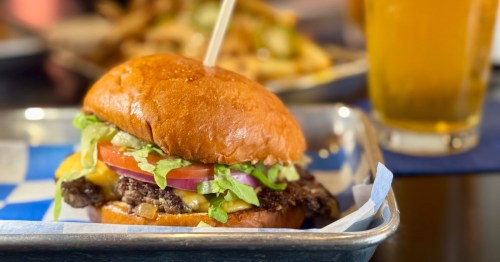 Smashed burger in Miami, Florida