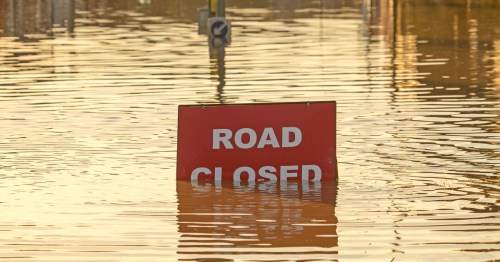 Summer weather in Kansas causes intense flooding and road closures.