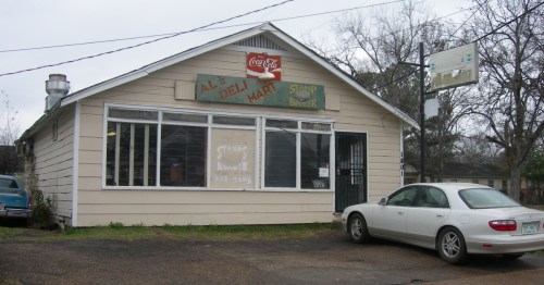 exterior of stamps super burgers in jackson mississippi