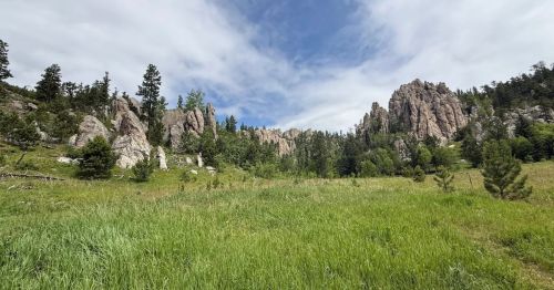 The Little Devils Tower Spur Trail in South Dakota