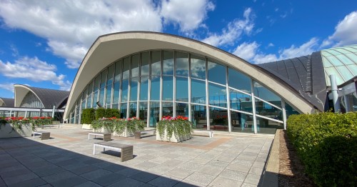 exterior of St. Louis Lambert International Airport (STL) in Missouri
